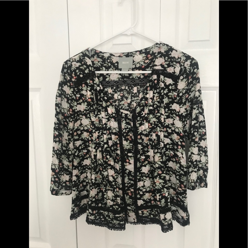 Long sleeve blouse